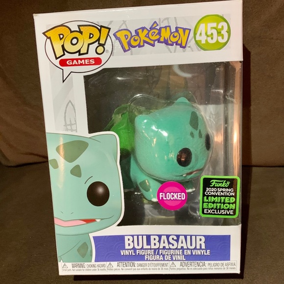 flocked bulbasaur